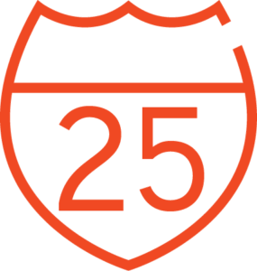 Interstate 25 icon