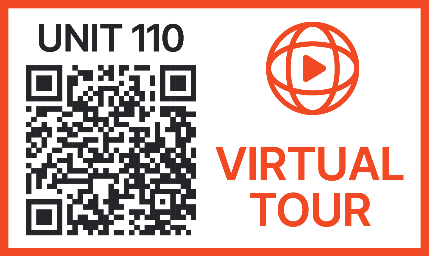 Virtual tour QR code for unit 110